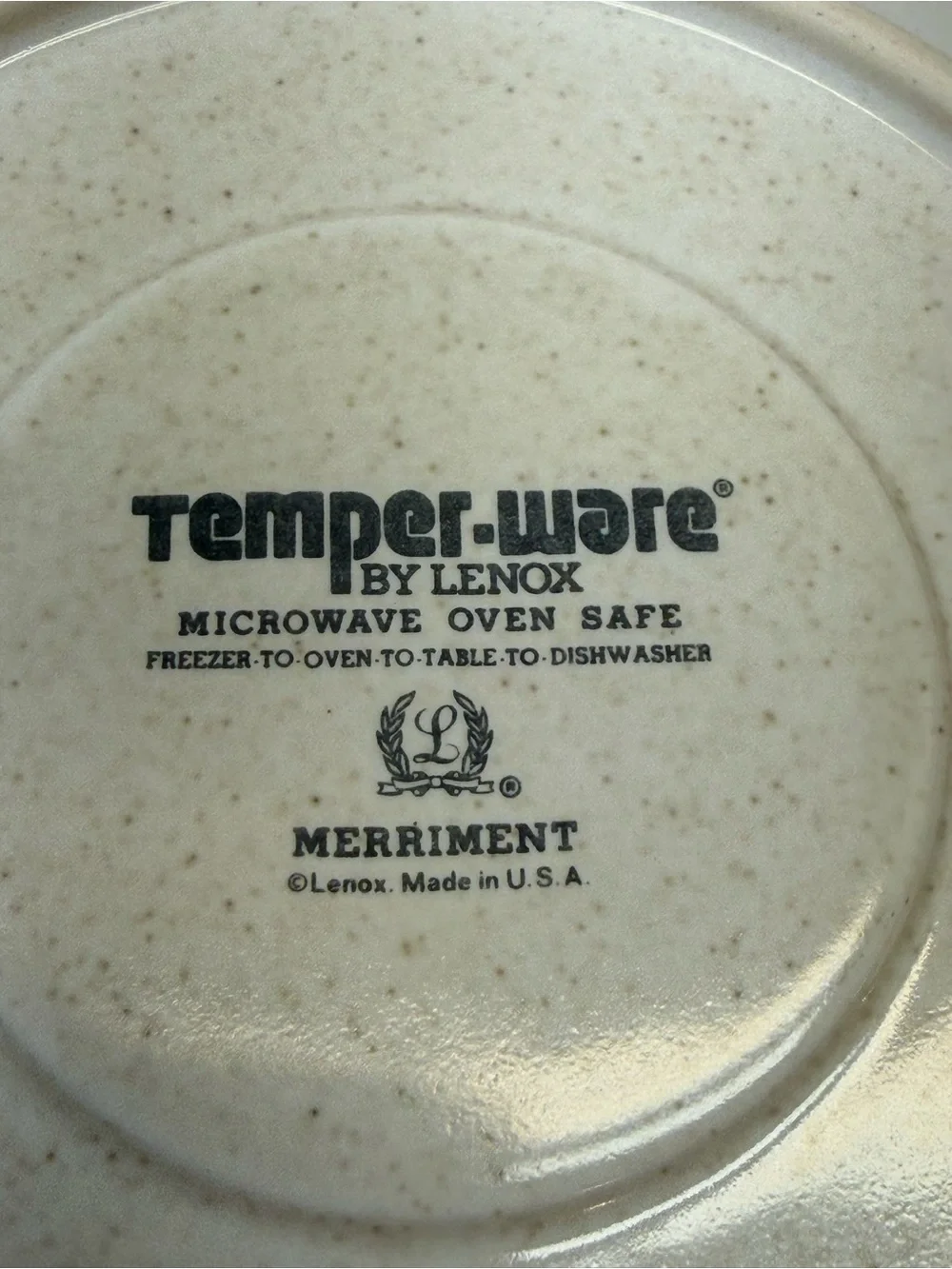 TemperWare by Lenox - 6 piece set - 3 Salad Plates/3 Saucers